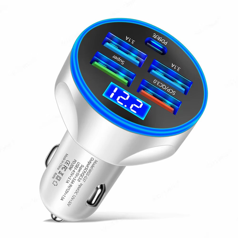 4Usb PD 250W Fast Charging Phone Adapter