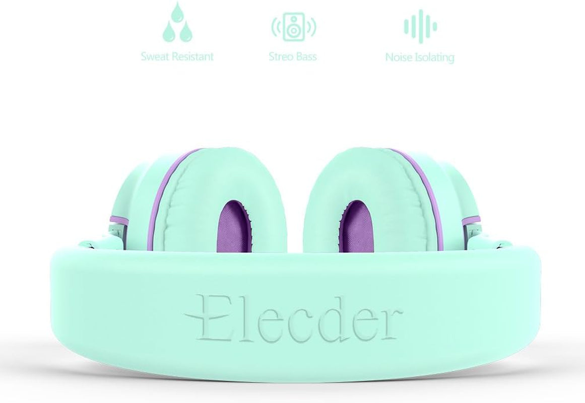 I36 Kids Headphones Children Foldable Adjustable on Ear Headphones