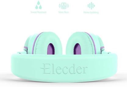 I36 Kids Headphones Children Foldable Adjustable on Ear Headphones