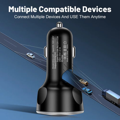 4Usb PD 250W Fast Charging Phone Adapter