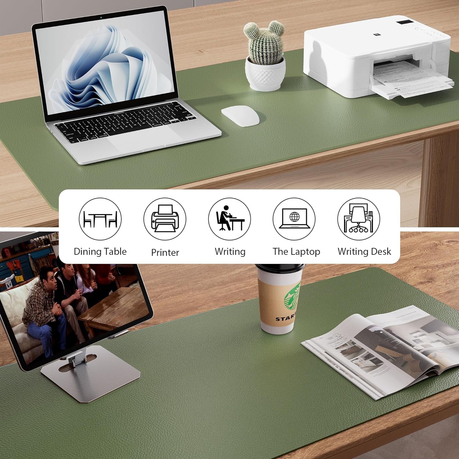 Leather Desk Pad Protector