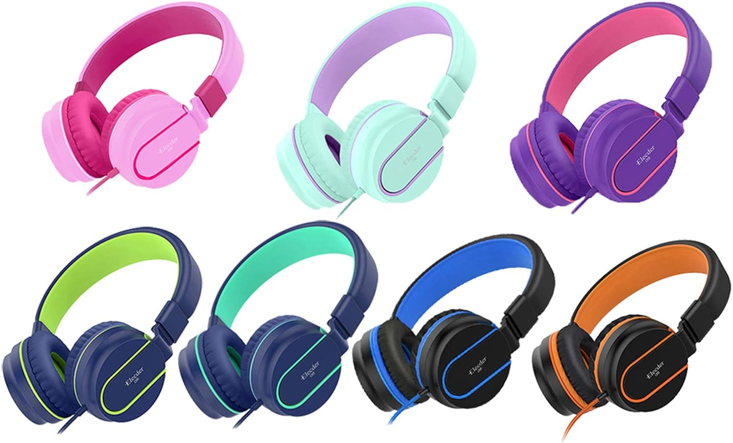 I36 Kids Headphones Children Foldable Adjustable on Ear Headphones
