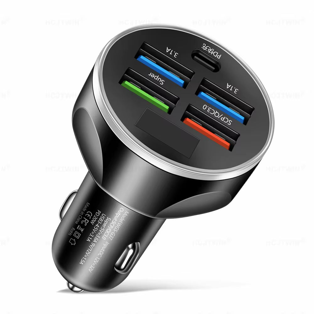 4Usb PD 250W Fast Charging Phone Adapter