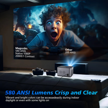 Auto Focus Projector Android 11 4K 1080P Wifi6 Voice Control 
